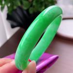 冰种满绿正装手镯